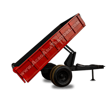 Hydraulic Tripping Trailer for sale in UAE