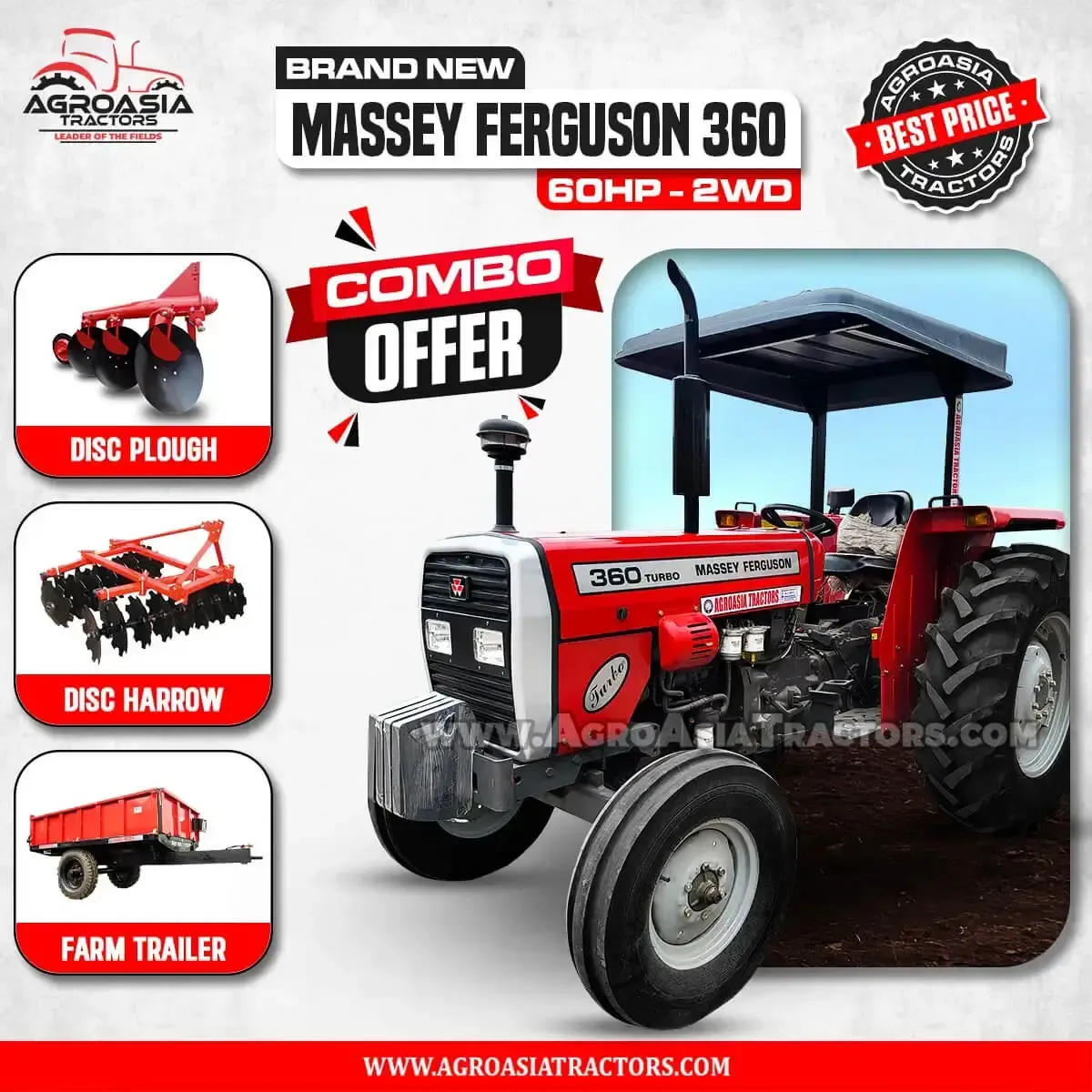 Massey ferguson MF360 2WD combo plan by massey ferguson