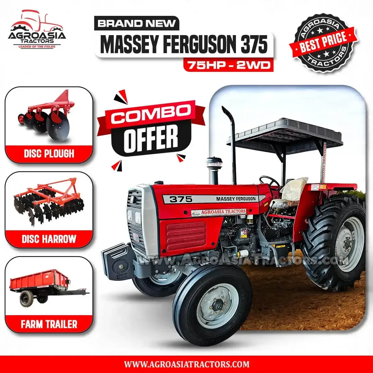 Massey ferguson MF375 2WD combo plan by massey ferguson