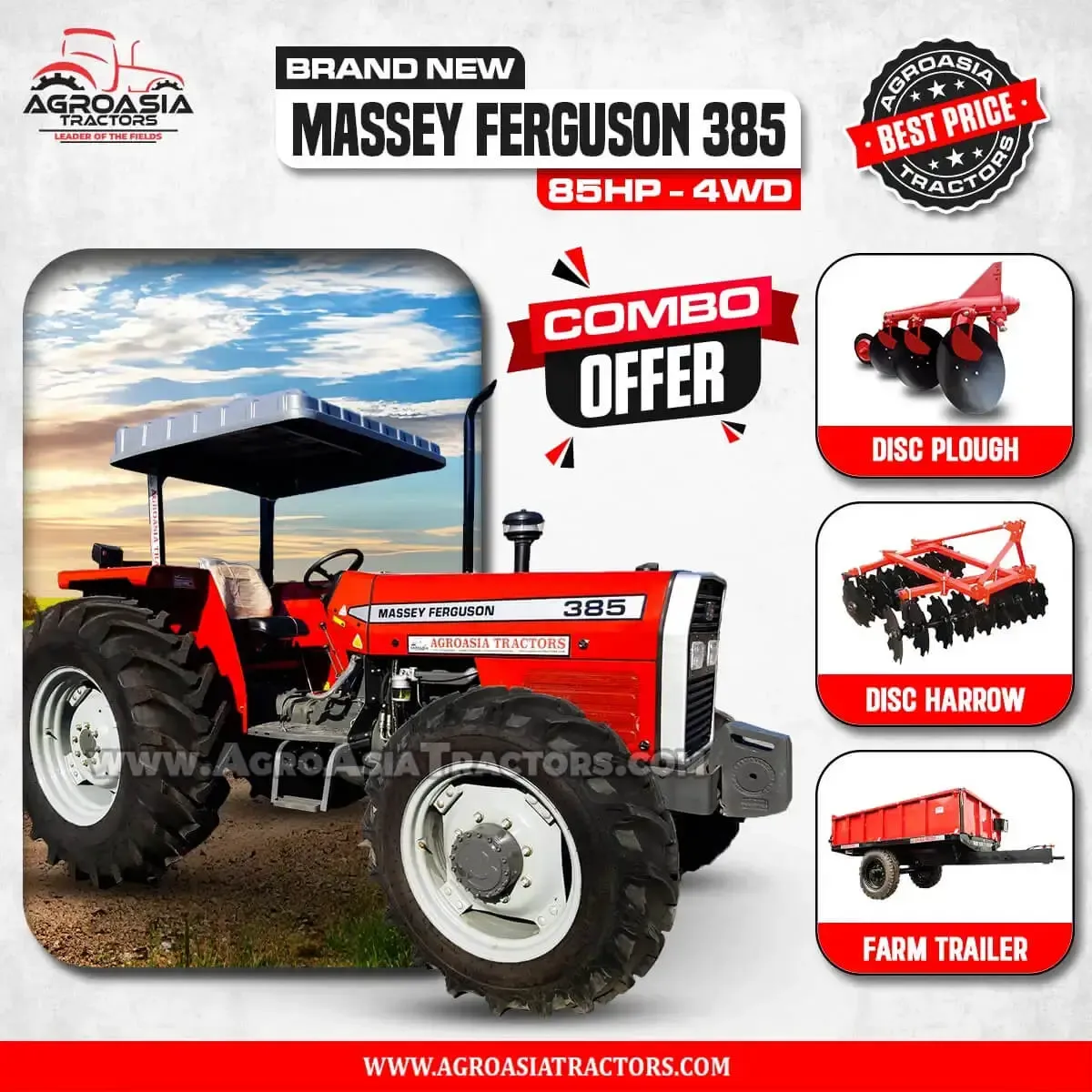 Massey ferguson MF385 4WD combo plan by massey ferguson